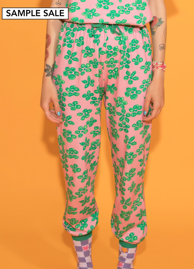 Flowers Pijama Pantolon - Sample Sale